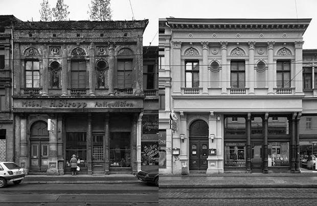 Alemanha Oriental - antes e depois