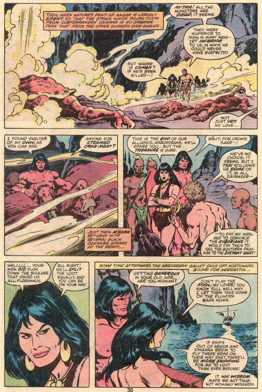 Read online Conan the Barbarian (1970) comic -  Issue #99 - 17