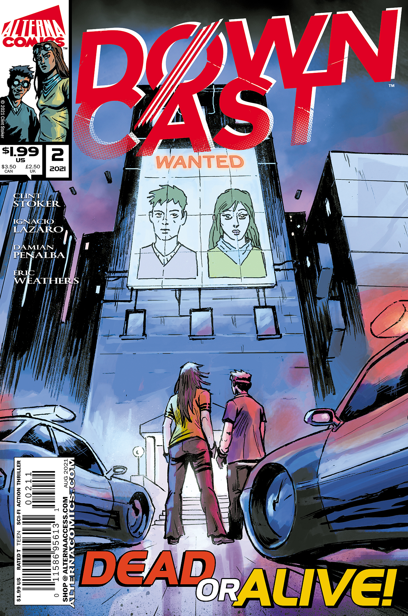 Read online Downcast comic -  Issue #2 - 1