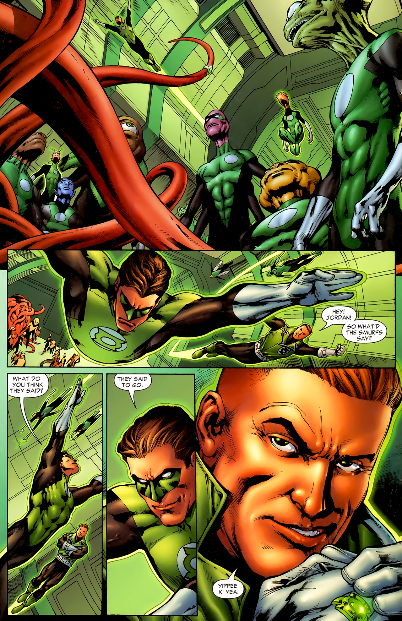 Green Lantern (2005) issue 11 - Page 11