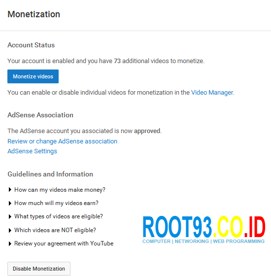 monetize iklan youtube 7
