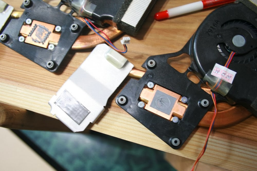 デジタルグッズとバイクの日々: ThinkPad R61e ファン交換 再び