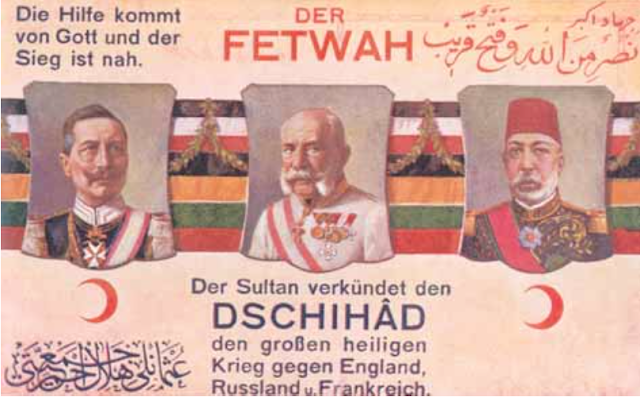 II.Wilhelm - Franz Joseph - V.Mehmed Reşad - WW1