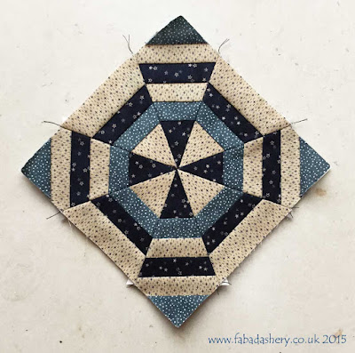 Miniature Block of the Month November 2015 - The Quilt Room