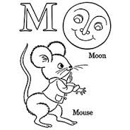 Letter M Coloring Page 3