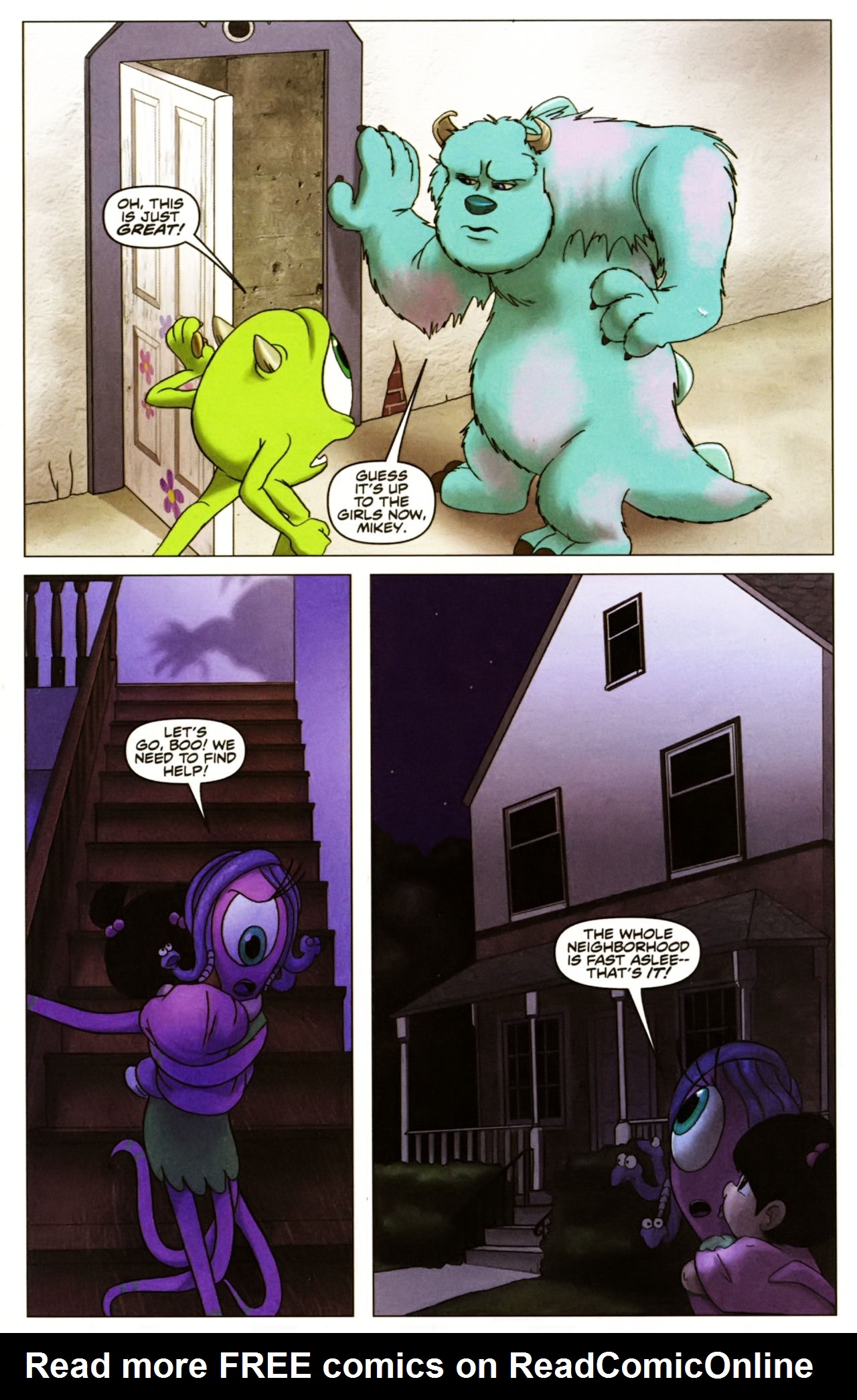 Read online Monsters, Inc: Laugh Factory comic -  Issue #4 - 15