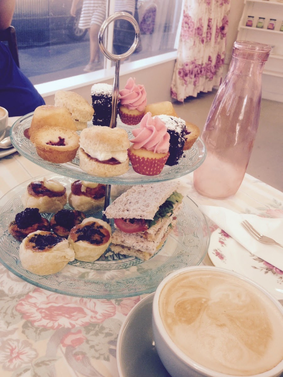 Tales from a Caffeinated Weka High tea at The Little Teapot