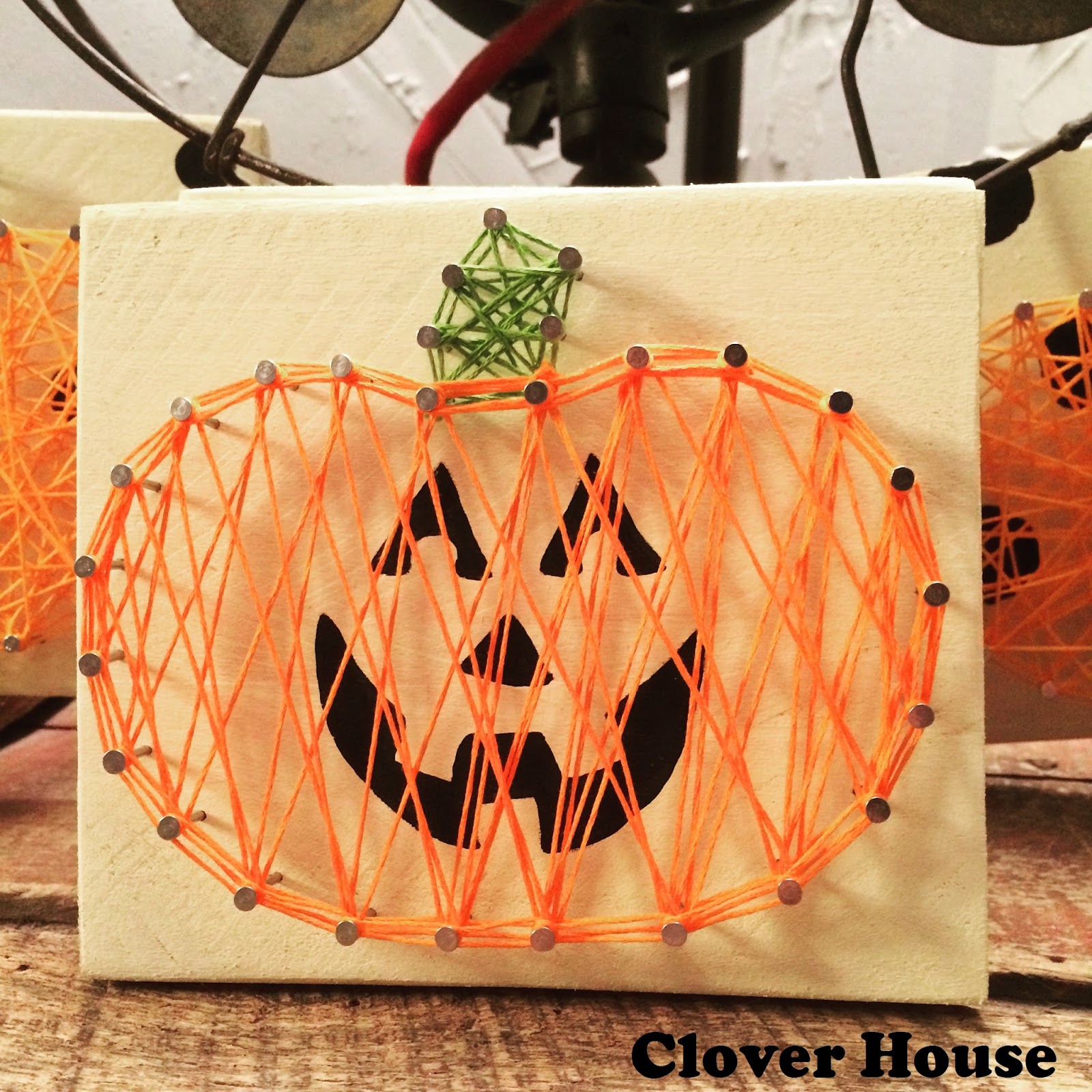 Clover House Halloween String Art