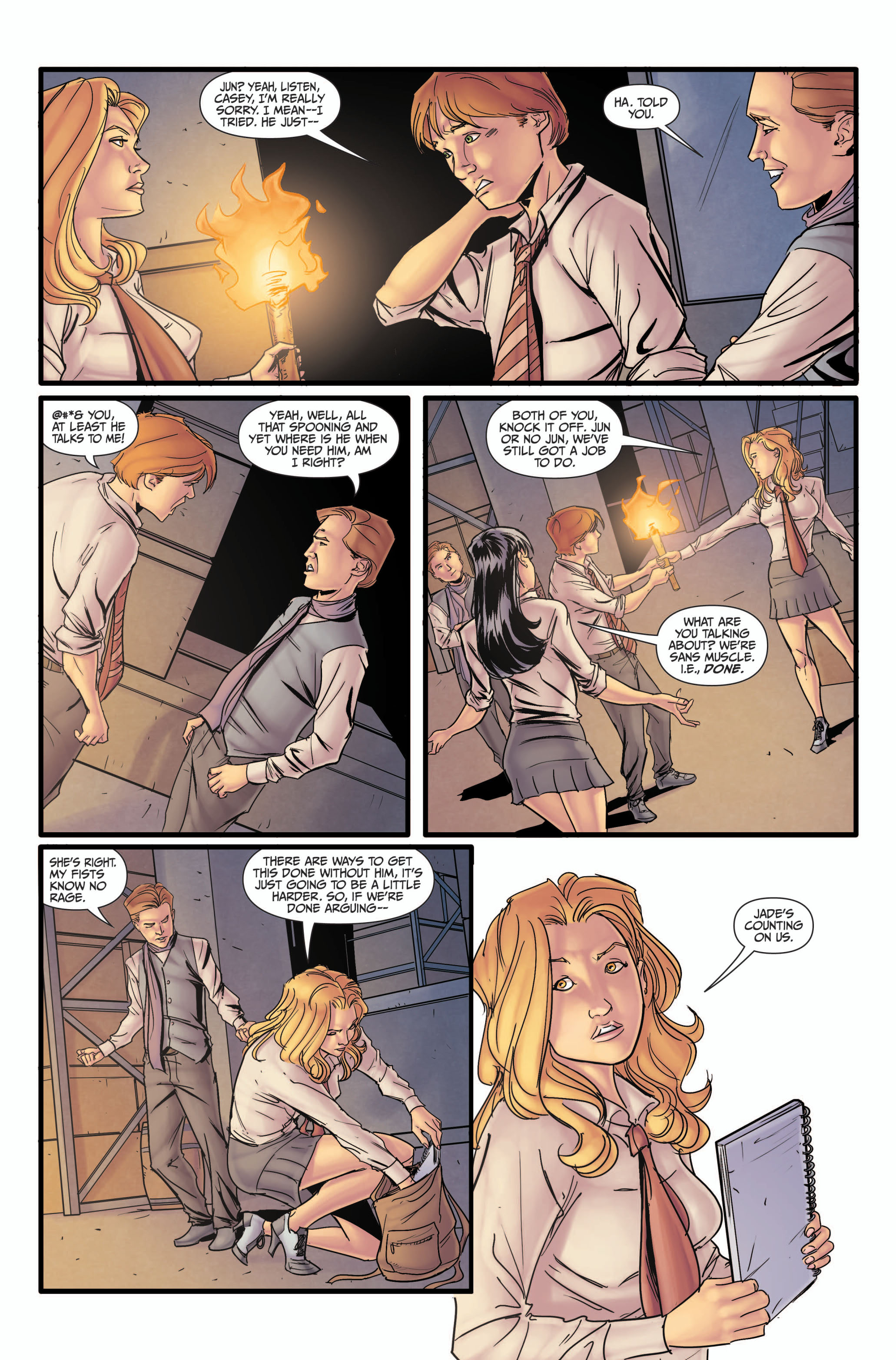 Read online Morning Glories comic -  Issue #4 - 17