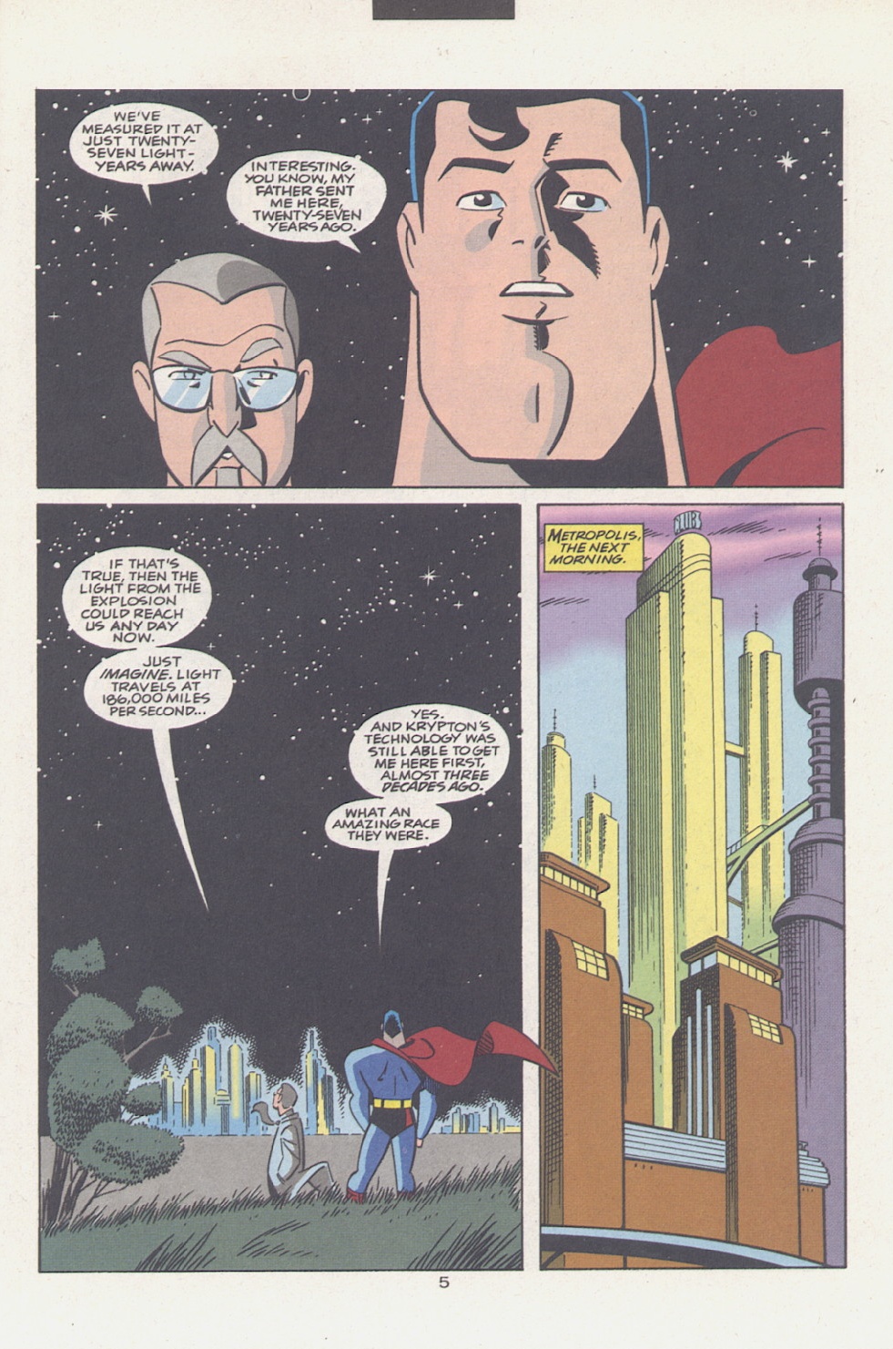 Read online Superman Adventures comic -  Issue #3 - 6