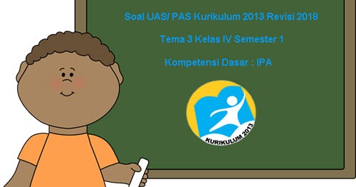 Soal UAS/ PAS Tema 3 IPA Kelas 4 Semester 1 K13 Revisi 2018 ~ Juragan Les