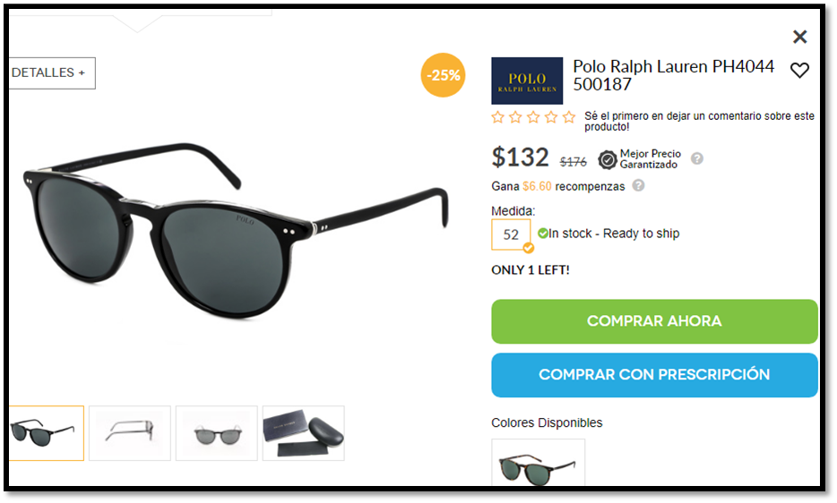 lentes prada gmo