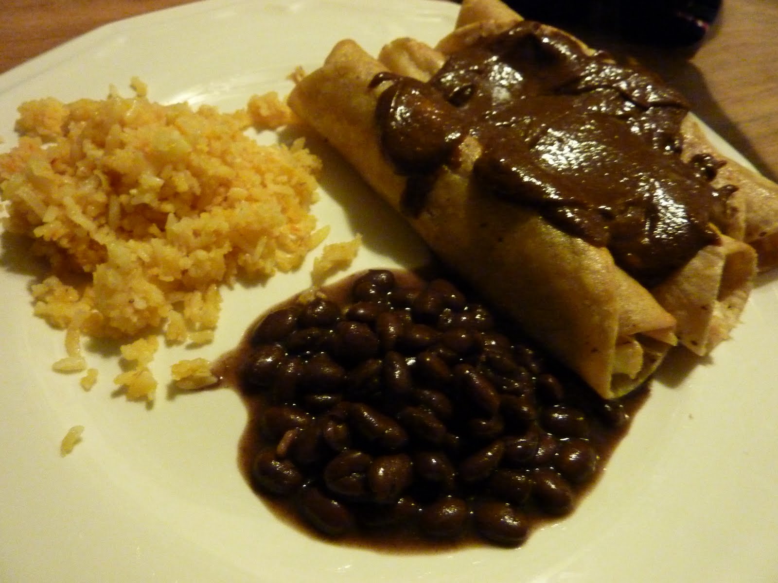 The Hungry Oryx Mole Tacos