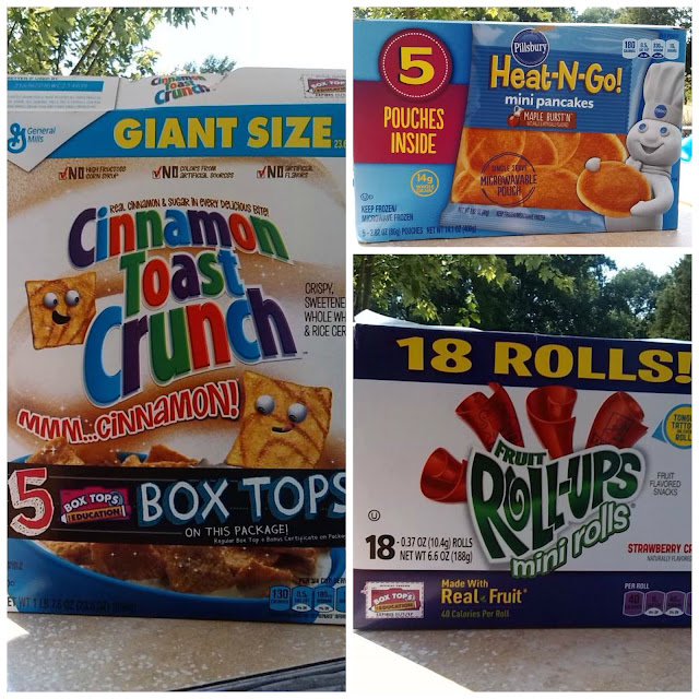 What brands offer box tops for education?