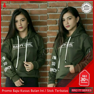 RRC177S52 Sweater Wanita Hodie Wanita Happy Girl Wanita BMGShop