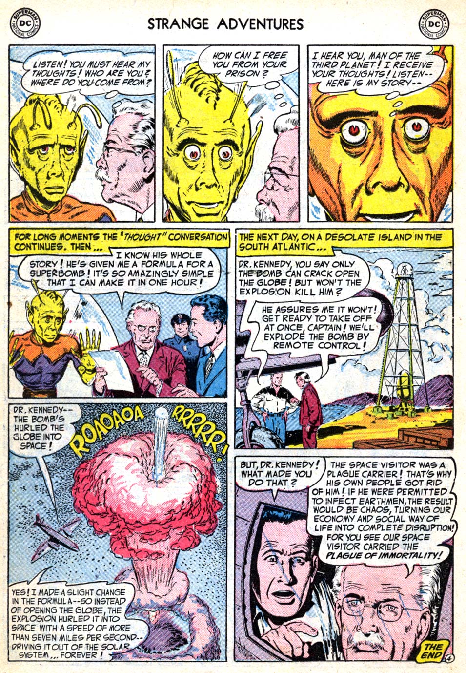 Read online Strange Adventures (1950) comic -  Issue #34 - 22