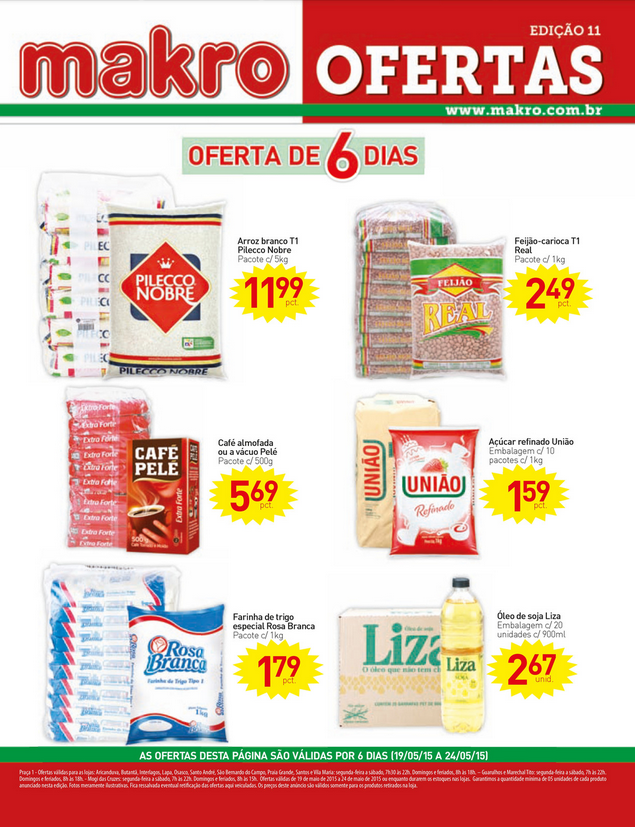 Makro Ofertas válidas até 01/06/205 Ofertas Brasil