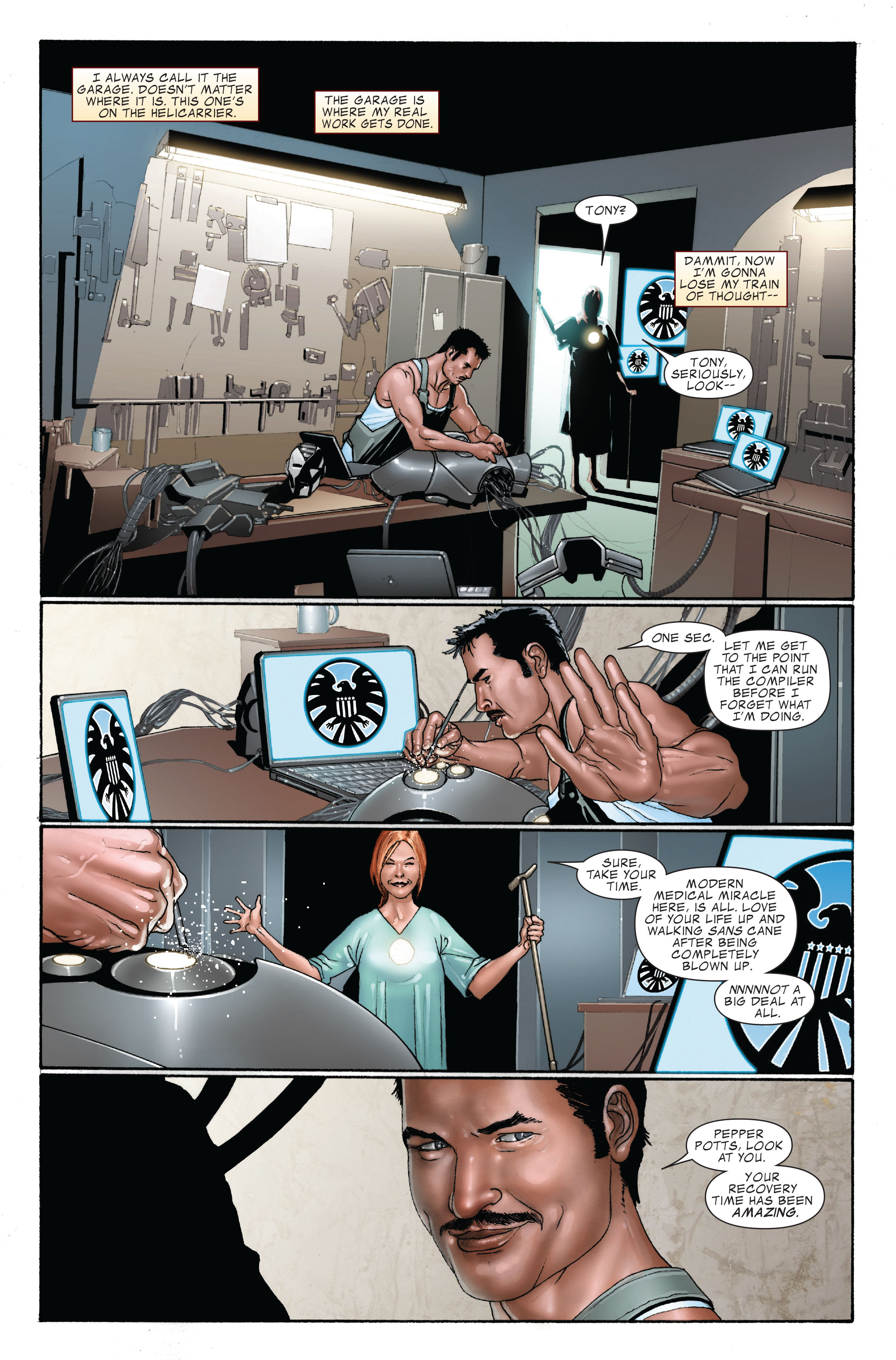 Invincible Iron Man (2008) 4 Page 5