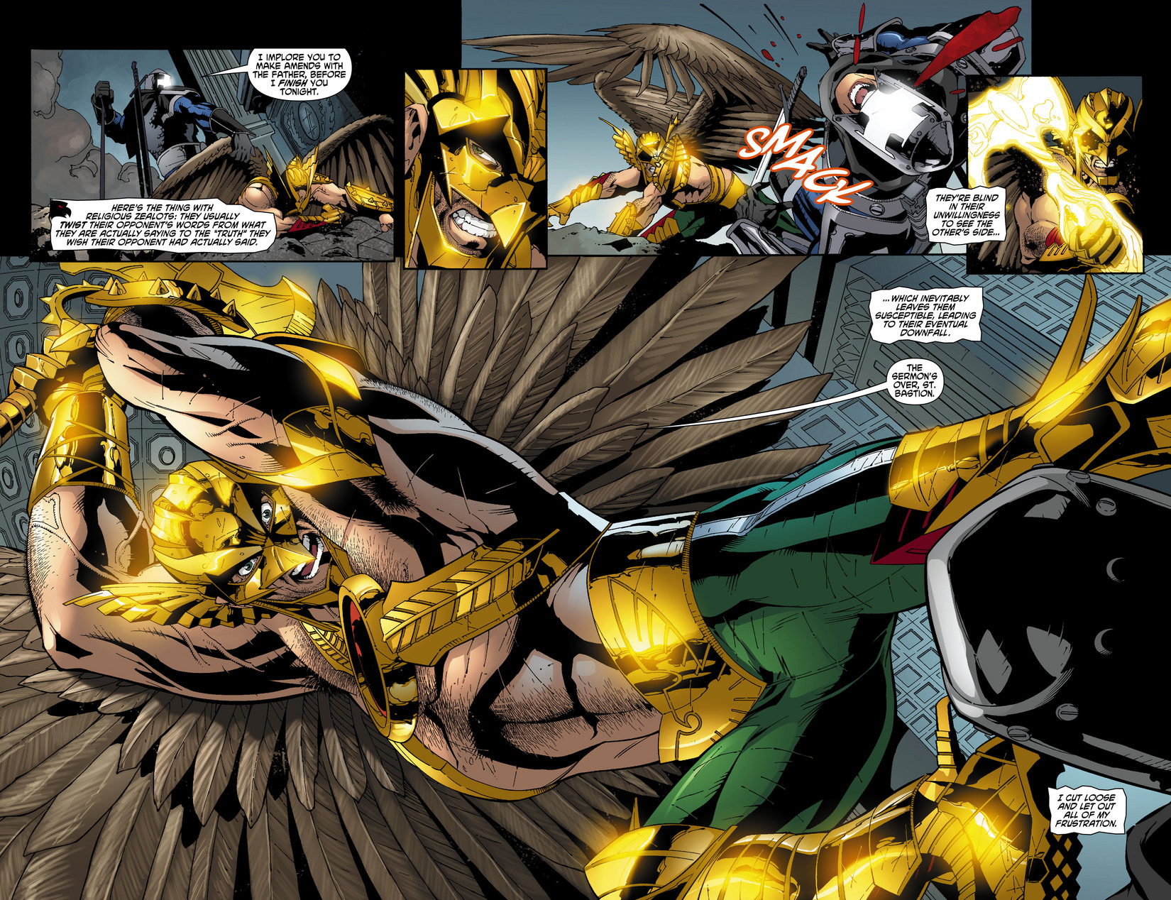 Read online The Savage Hawkman comic -  Issue #11 - 12
