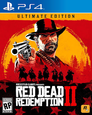 Red Dead Redemption 2 Game Cover Ps4 Ultimate Edition