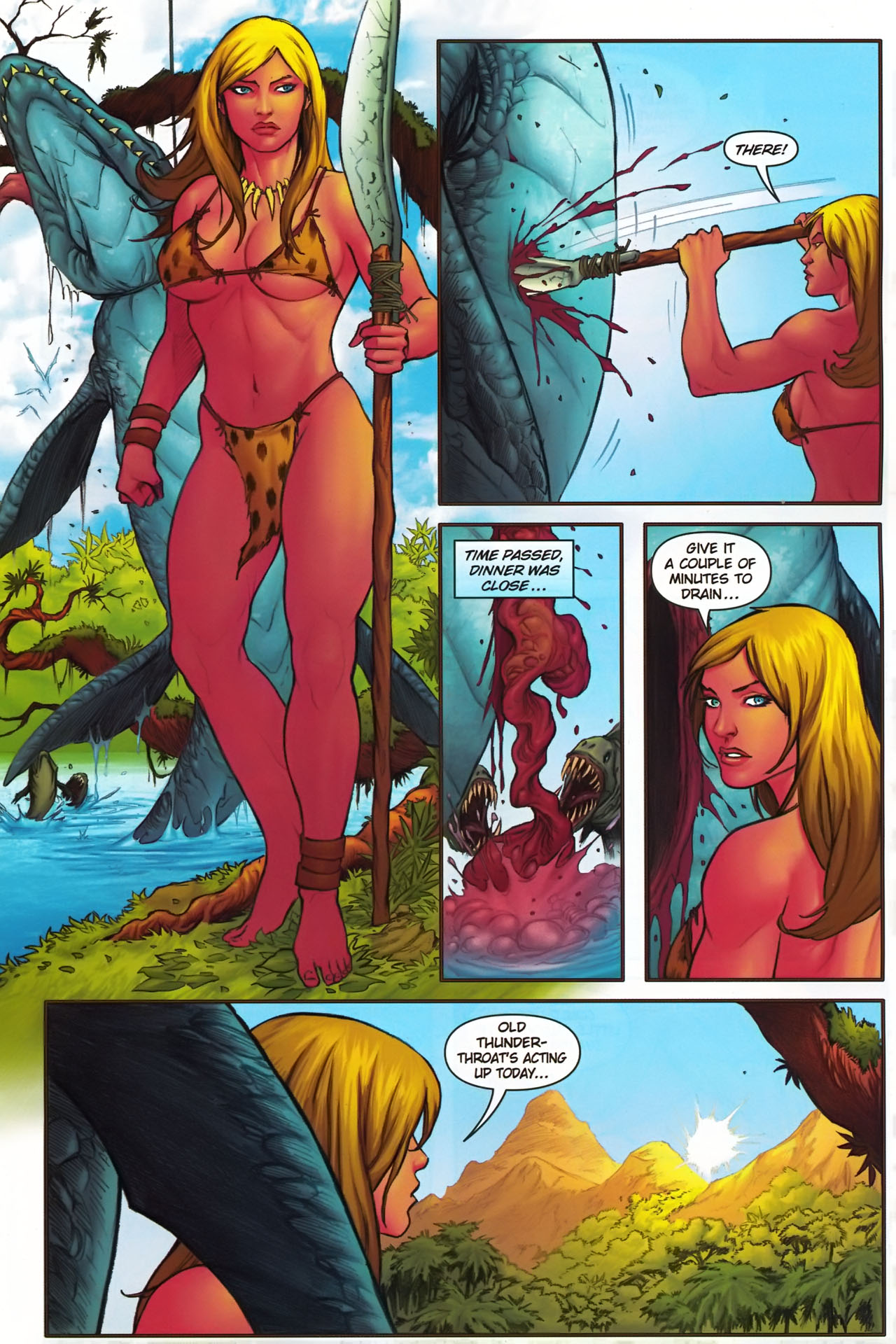 Read online Jungle Girl comic -  Issue #0 - 7