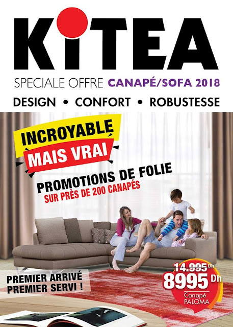 promotions kitea maroc canapé-sofa 2018