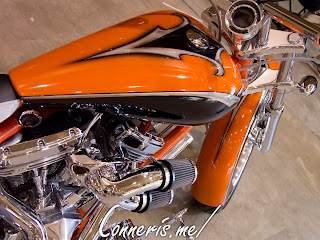 Riverfest Classic Car Show Custom Chopper Bike