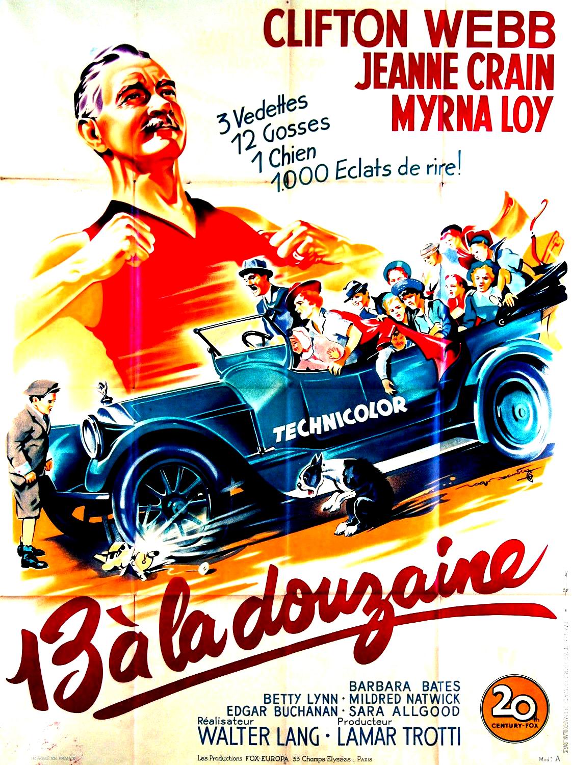 13 à la douzaine (1949) Walter Lang - Cheaper by the dozen (20.10.1949 / 23.12.1949)