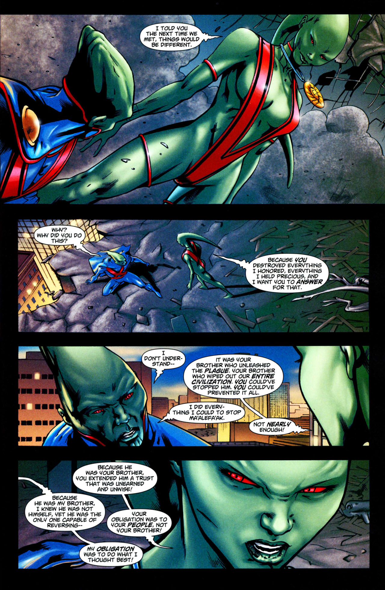 Read online Martian Manhunter (2006) comic -  Issue #8 - 16