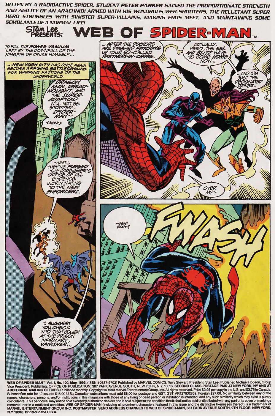 Read online Web of Spider-Man (1985) comic -  Issue #100 - 2