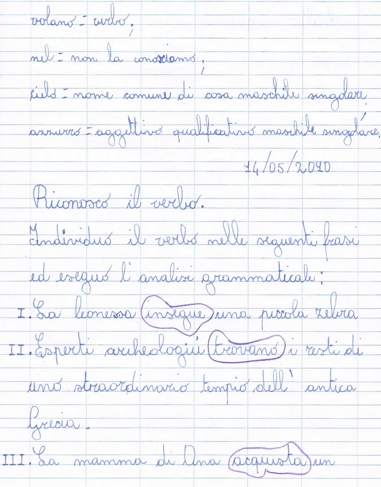 Natale Analisi Grammaticale.Esercizi Di Analisi Grammaticale Per La Classe Seconda