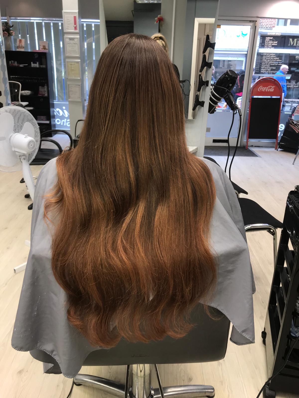 Getting my hair done part 2 JanayAndre..