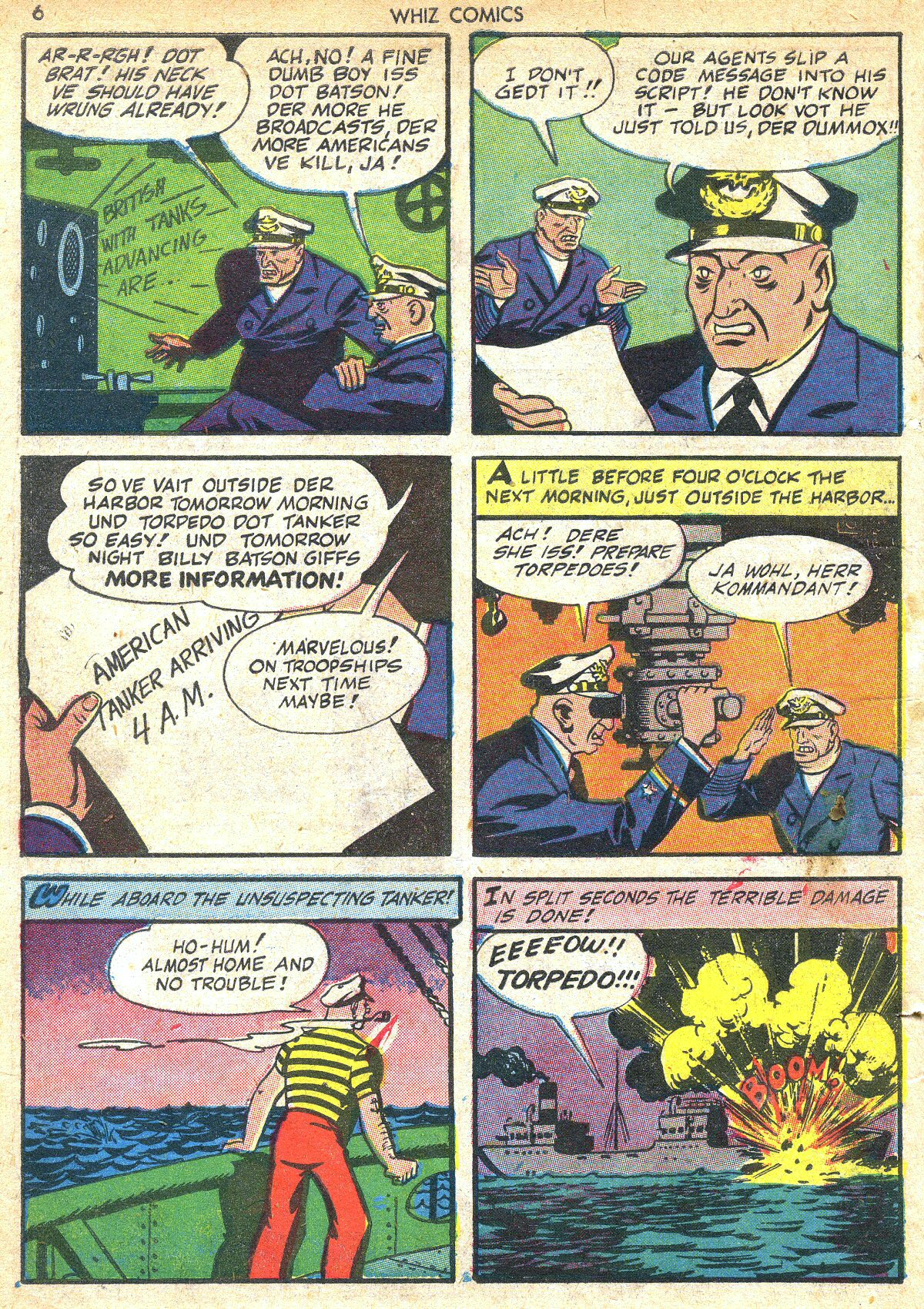 Read online WHIZ Comics comic -  Issue #34 - 6