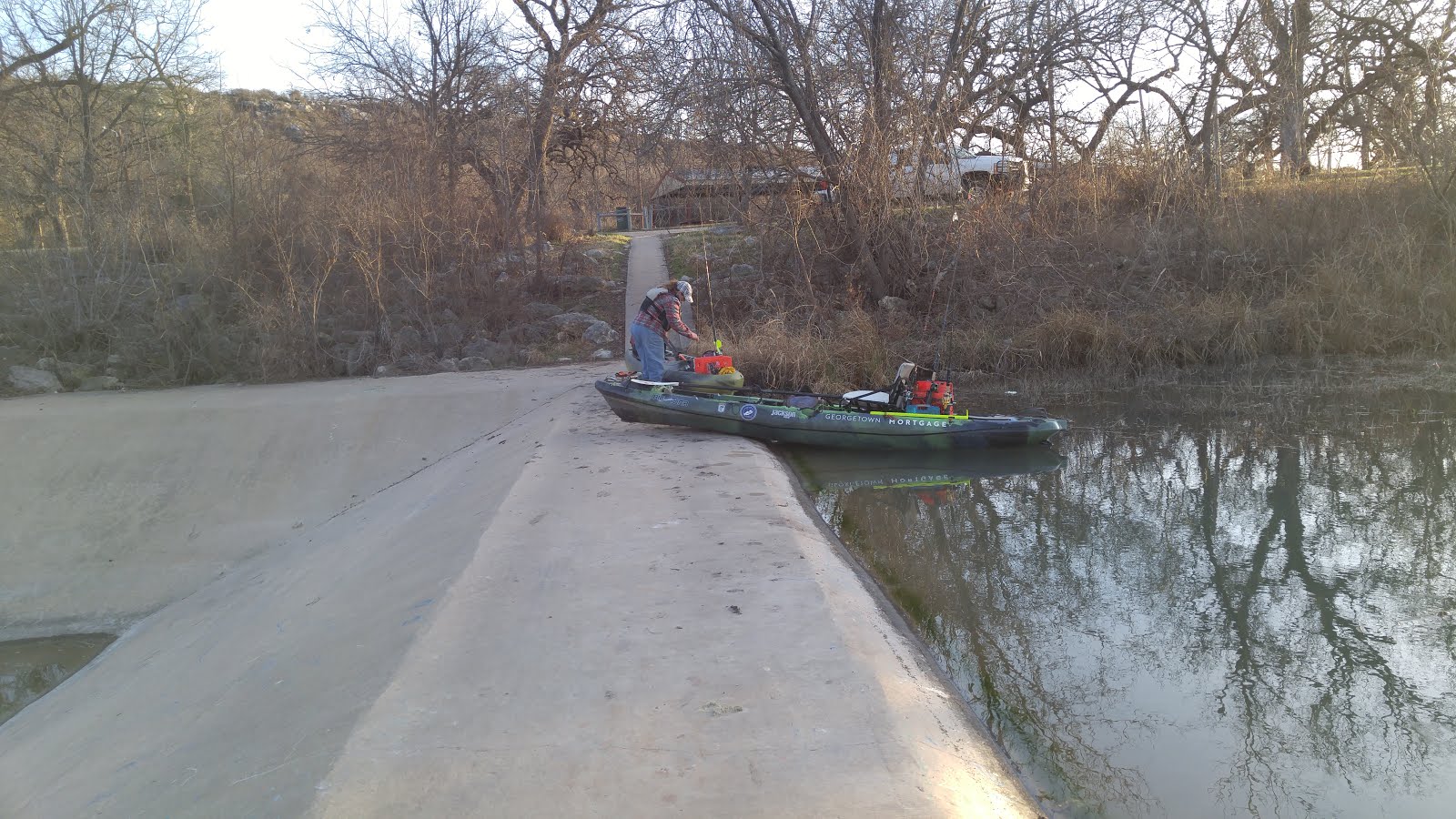 Geeks Fish Too Report Fishing at Menard County Park on the San Saba River