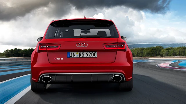 The all-new Audi RS 6 Avant back