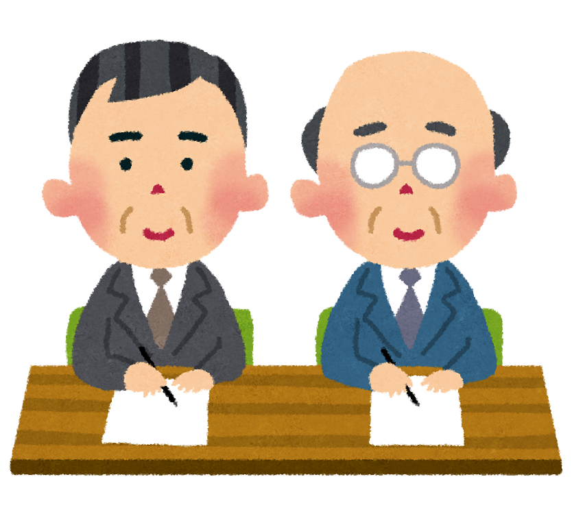 面接官のイラスト 就職活動 かわいいフリー素材集 いらすとや