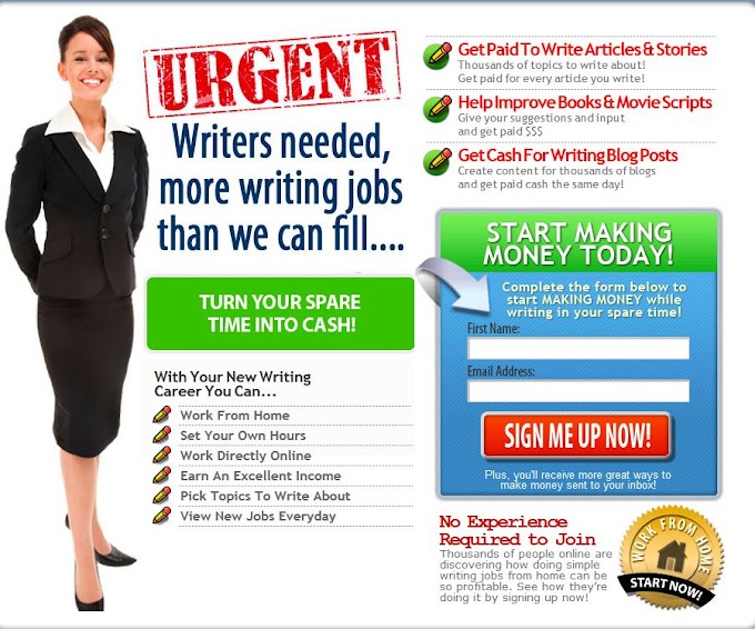   Real Writing Jobs - Earn Extra Money Writing!