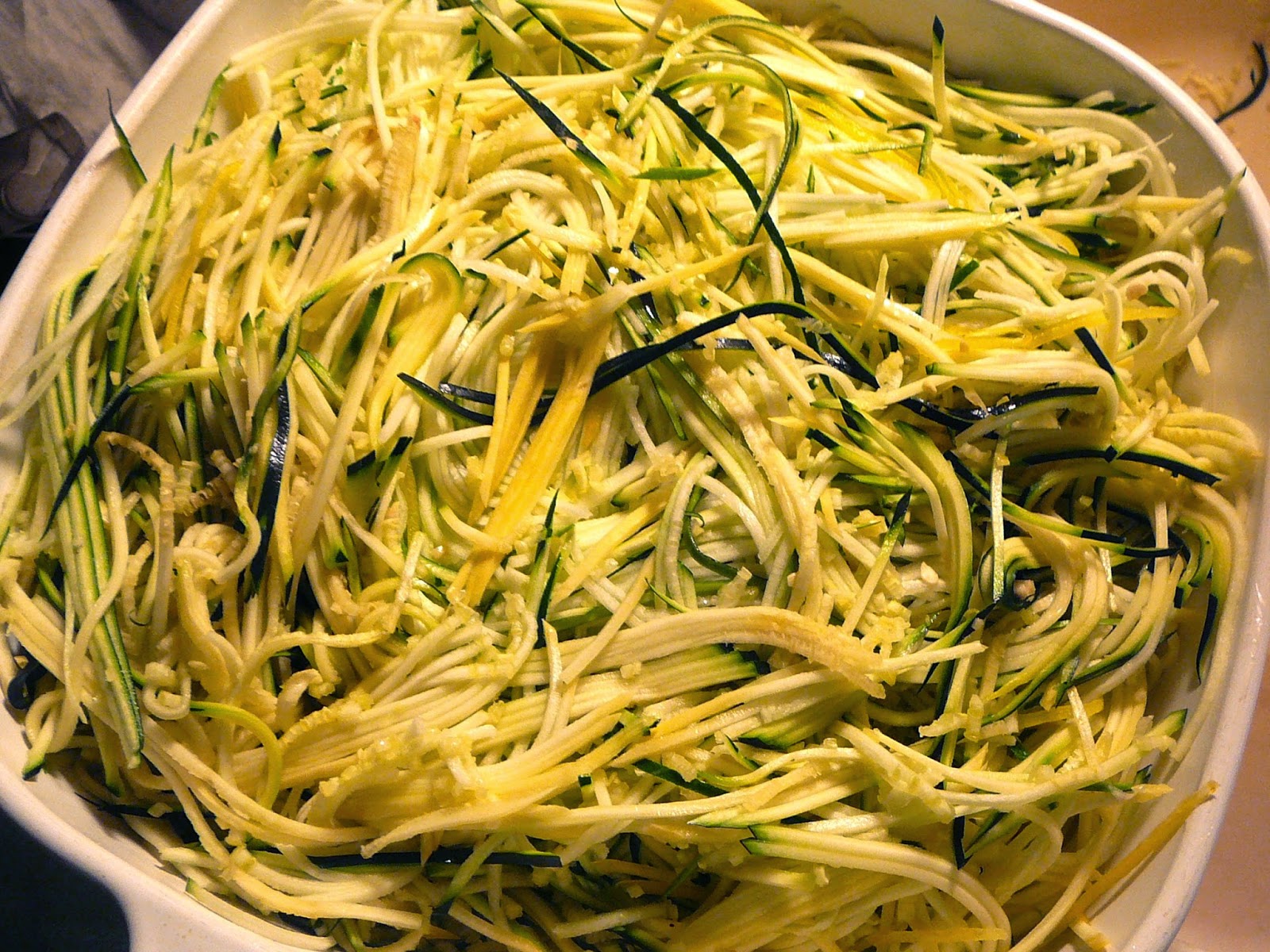 how to julienne zucchini with a mandolin