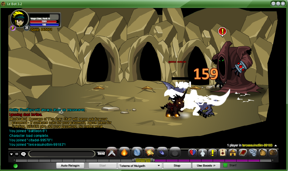 le bot aqw 2018 le bot aqw 2018