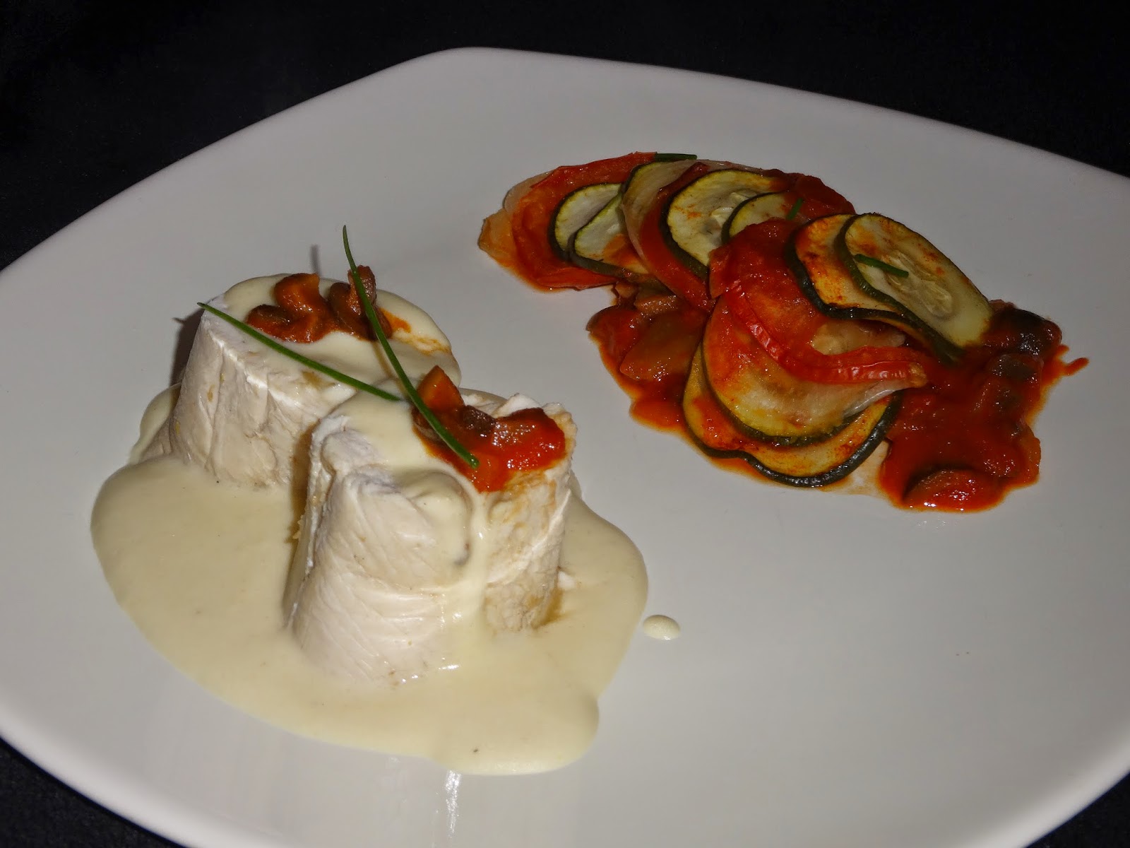 Suprême de volaille farcie