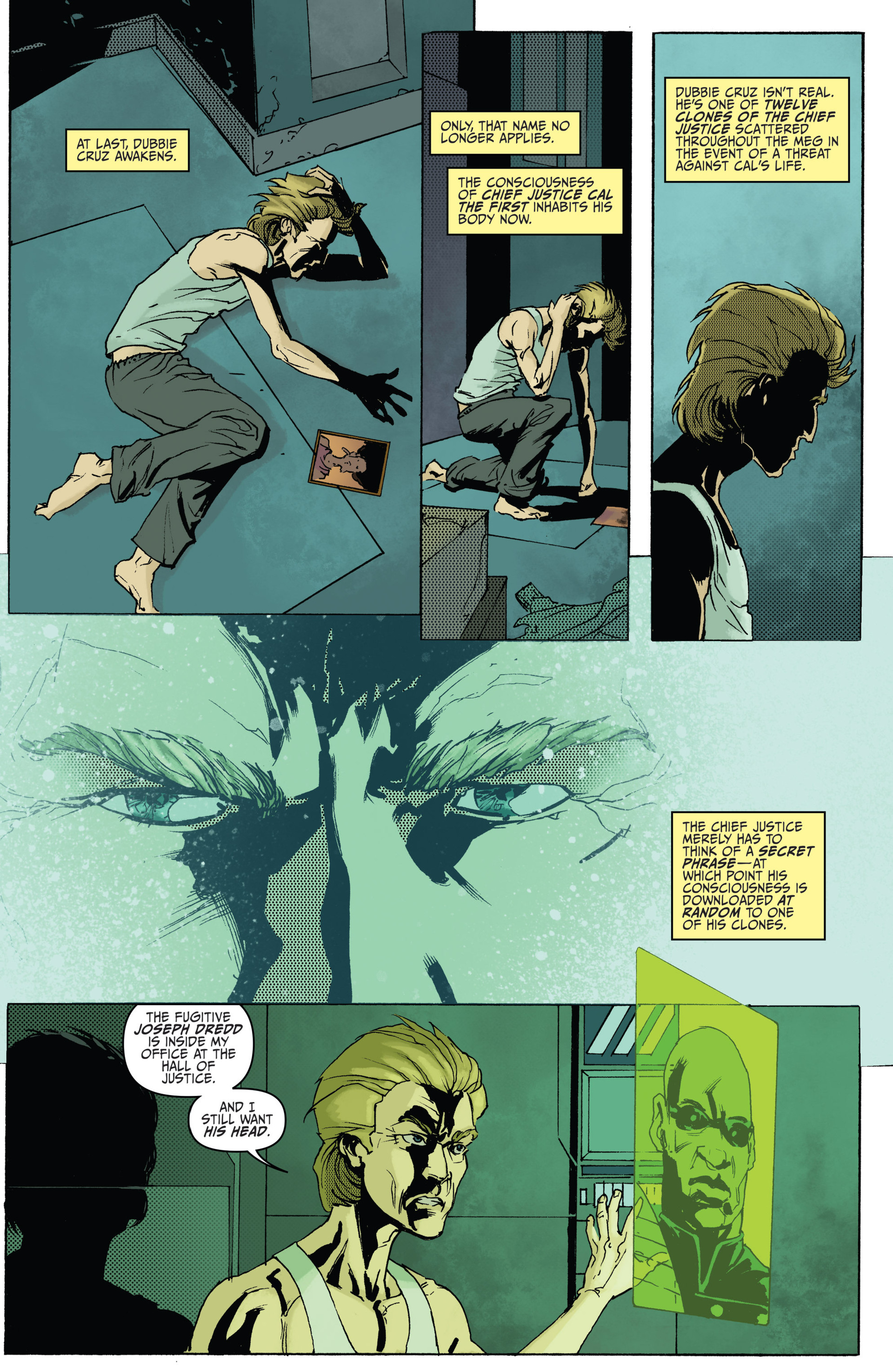 Read online Judge Dredd (2012) comic -  Issue #26 - 21
