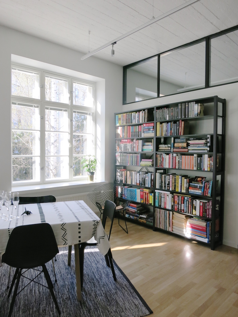 loft koti tehtaassa