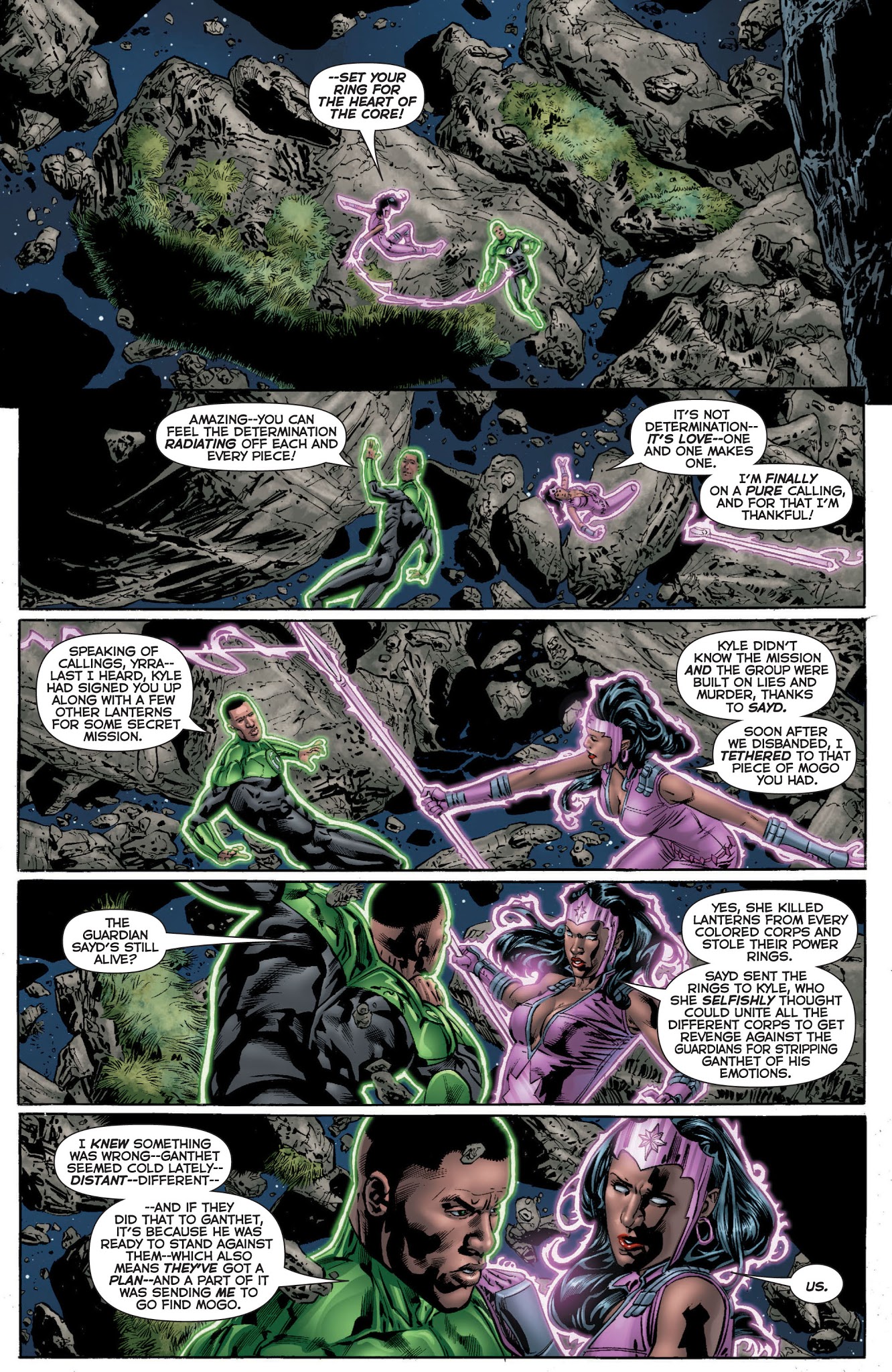 Read online Green Lantern: Rise of the Third Army comic -  Issue # TPB - 352