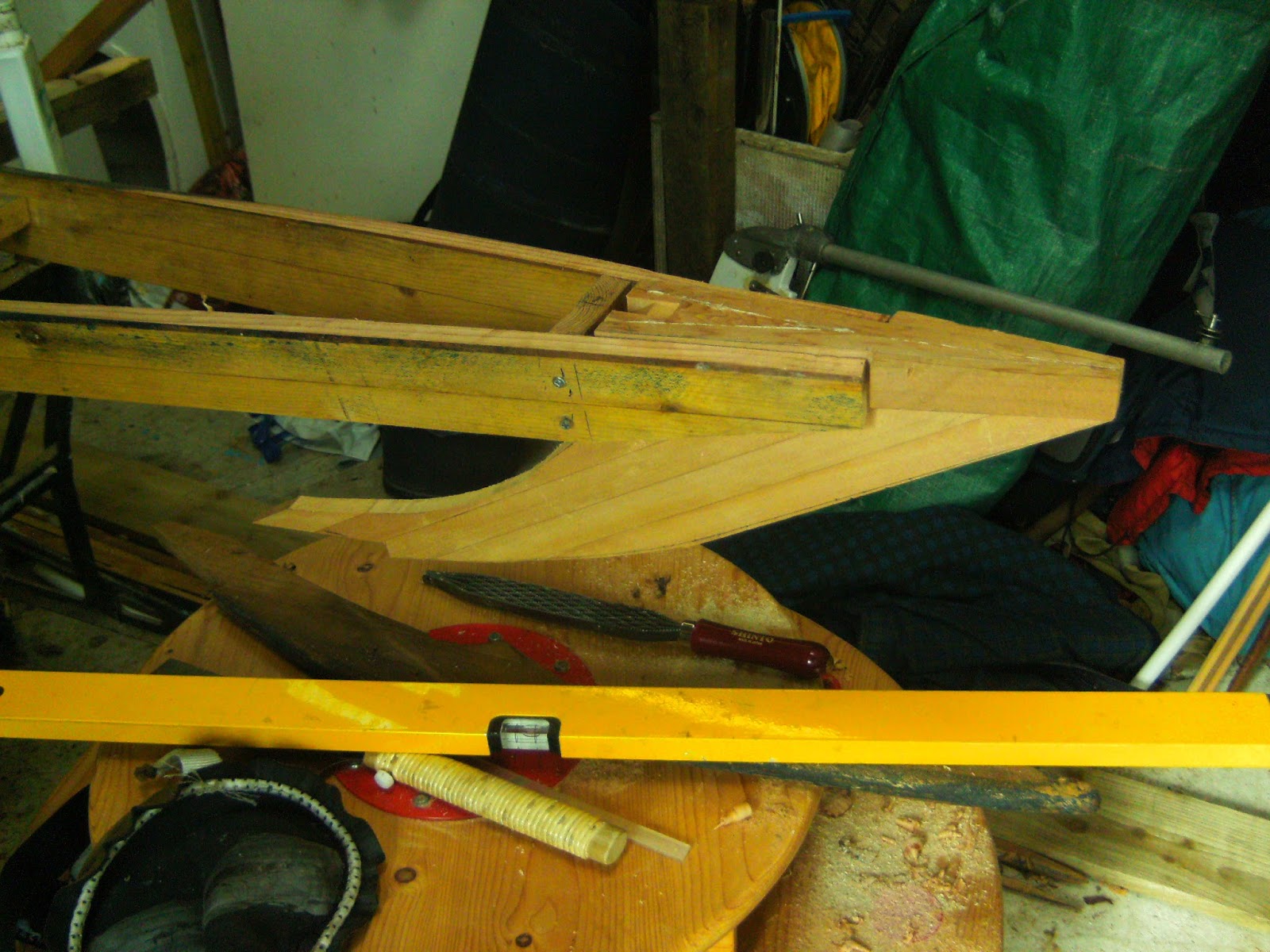 Building the Bow and Stern ends of a Skin on Frame Kayak
