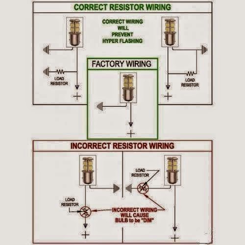 Load Resistor - Correct and Incorrect Resistor Wiring - EEE COMMUNITY