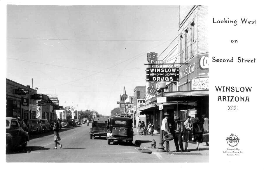 Old Winslow Pictures and some stuff for the Palace