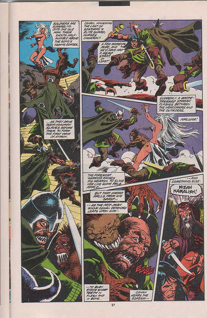 Read online Conan the Barbarian (1970) comic -  Issue #263 - 19