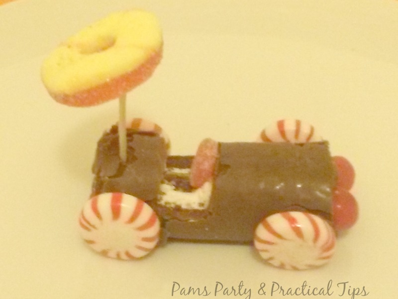 Pams Party & Practical Tips: Candy Race Cars