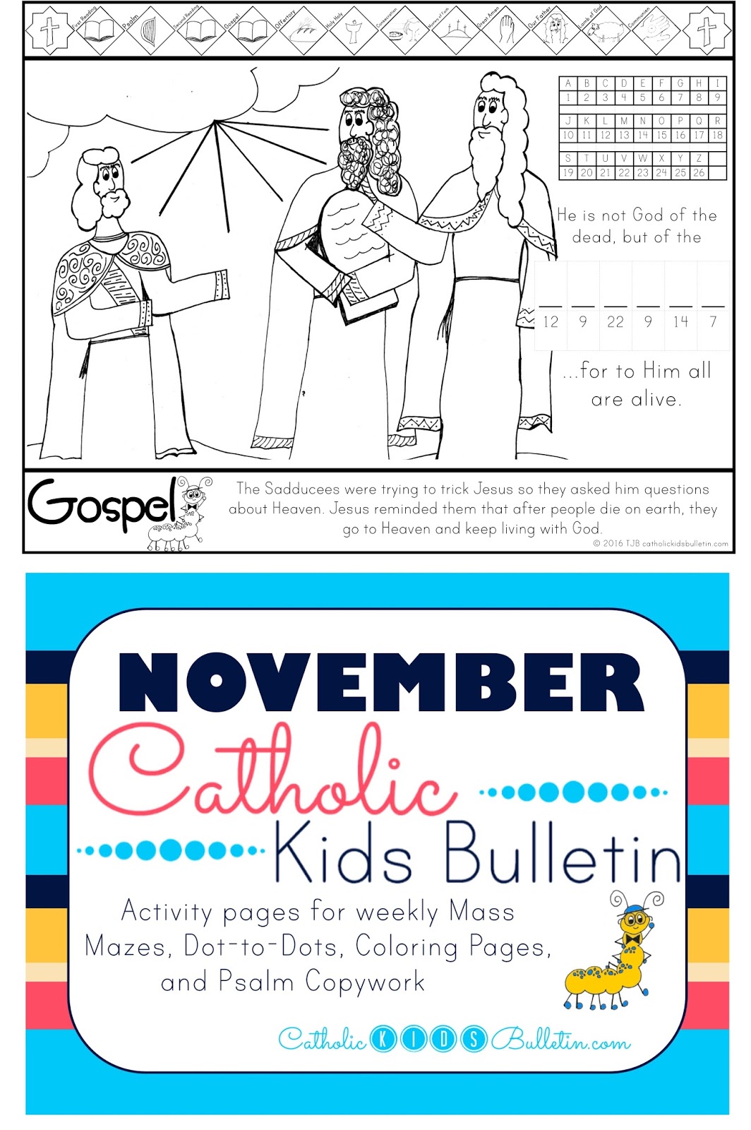 November 2016 Catholic Kids Bulletin Catholic Kids Bulletin