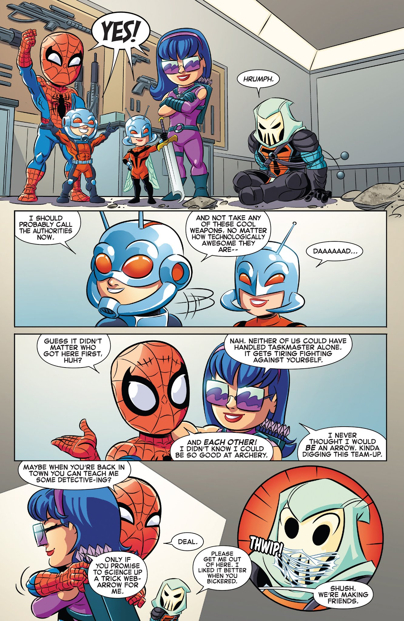 Read online Marvel Super Hero Adventures: Webs and Arrows and Ants, Oh My! comic -  Issue # Full - 19